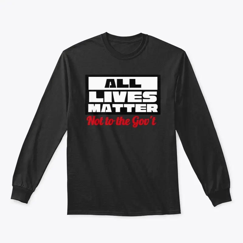 All lives matter tee